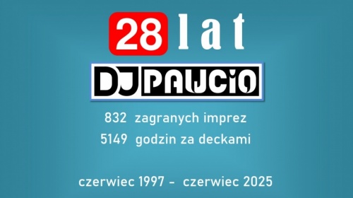 28 lat pracy: czerwiec 1997 - czerwiec 2025