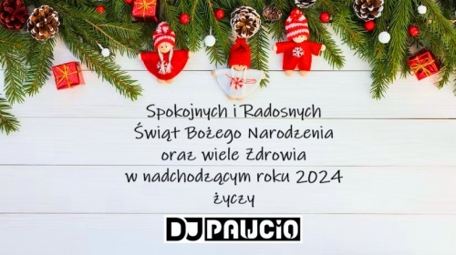 Życzenia świąteczne  i noworoczne 